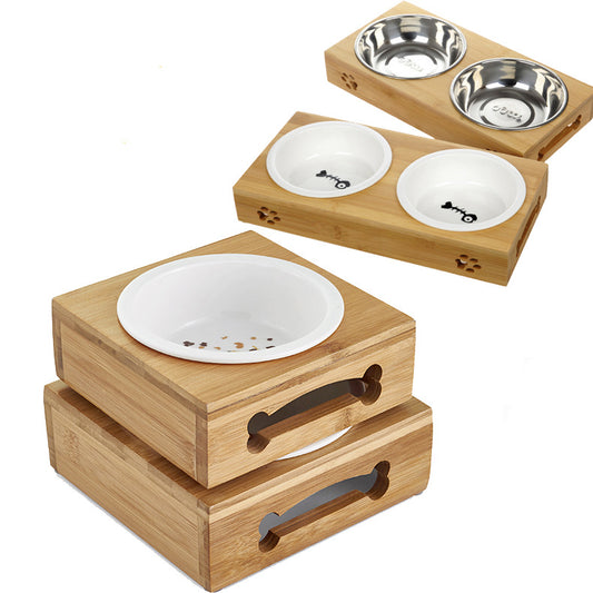 PrimeLine™ Wooden Bowl Set